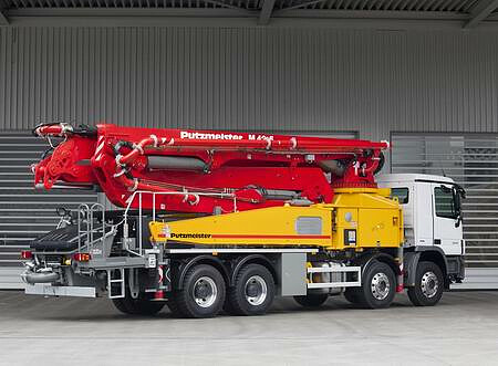 Premiere demonstration of the Putzmeister concrete pumps is to take place soon – at the MASZBUD trade fair