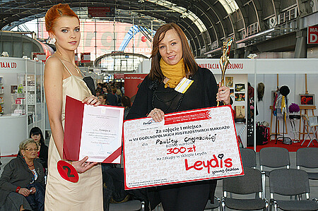 Paulina Chojnacka from Kielce is the author of the first prize-winning make-up