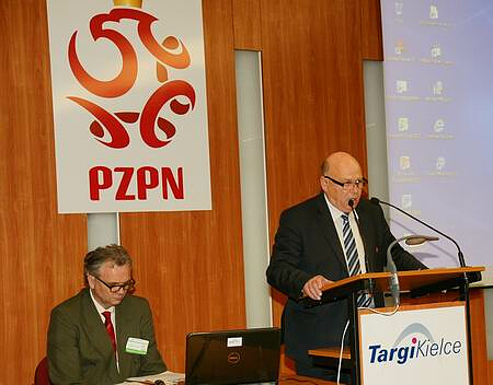 The 11th Exhibition of Sport Facilities, Fittings and Construction SPORT-OBIEKT, the Safe Stadium conference  and the 12th Video Surveillance Conference and Exhibition ALARM were formally opened by Grzegorz Lato – the president of PZPN