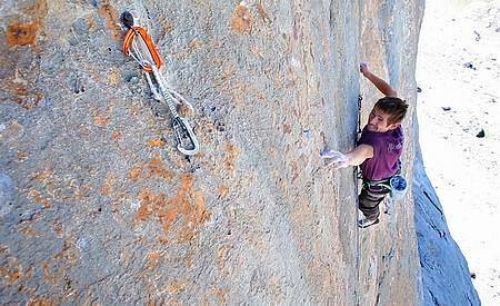 Adam Pustelnik at Naranjo De Bulnes in Spain in 2011