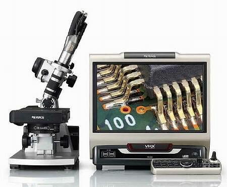 The Keyence microscope of the VHX-2000 series