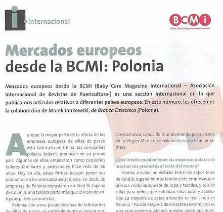 The KIDS’ TIME fair receives the media coverage of Spanish Baby Care Magazines International, but not only