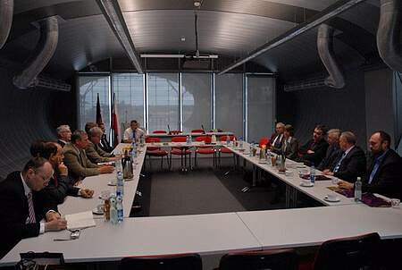 The hospitable Targi Kielce hosting the German delegation