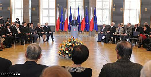 Prime Minister's Awards Ceremony in January 2010 (Chancellery of the Prime Minister)