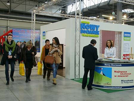 Trade fair guests are offered the free-of-charge advisory services of real estate trade specialists