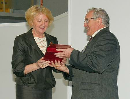 Professor Regina Renz was awarded with the medal