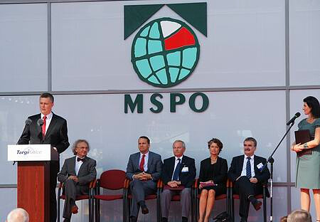 MSPO 2011 was officially opened by the Minister of National Defence Tomasz Siemoniak