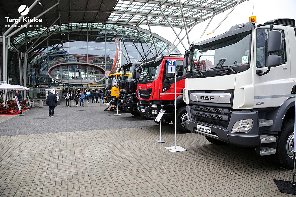pojazdy użytkowe na targach rotra