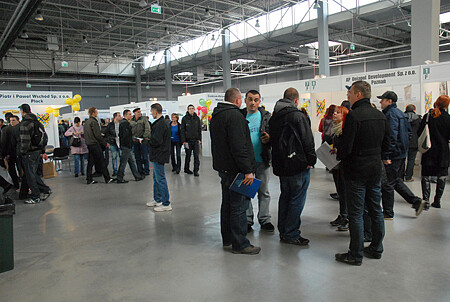 At the 2012 edition the job opportunities are presented by over 100 companies