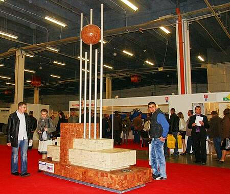 The sculpture of the Targi Kielce Congress Centre will be on display in Targi Kielce