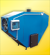 The air heater „Pasat” with the solid fuel burner