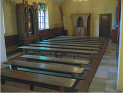 IZOTERMA floor heating plates – central heating in churches
