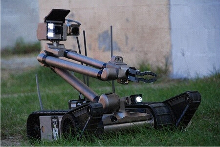 iRobot sapper robot