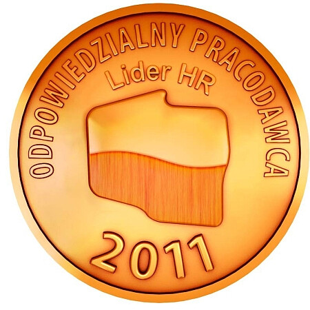 The Medal “RESPONSIBLE EMPLOYER– HR LEADER of 2011” was awarded to Targi Kielce