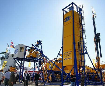 The mobile concrete mixer is a novelty in this year’s offer of ZREMB company