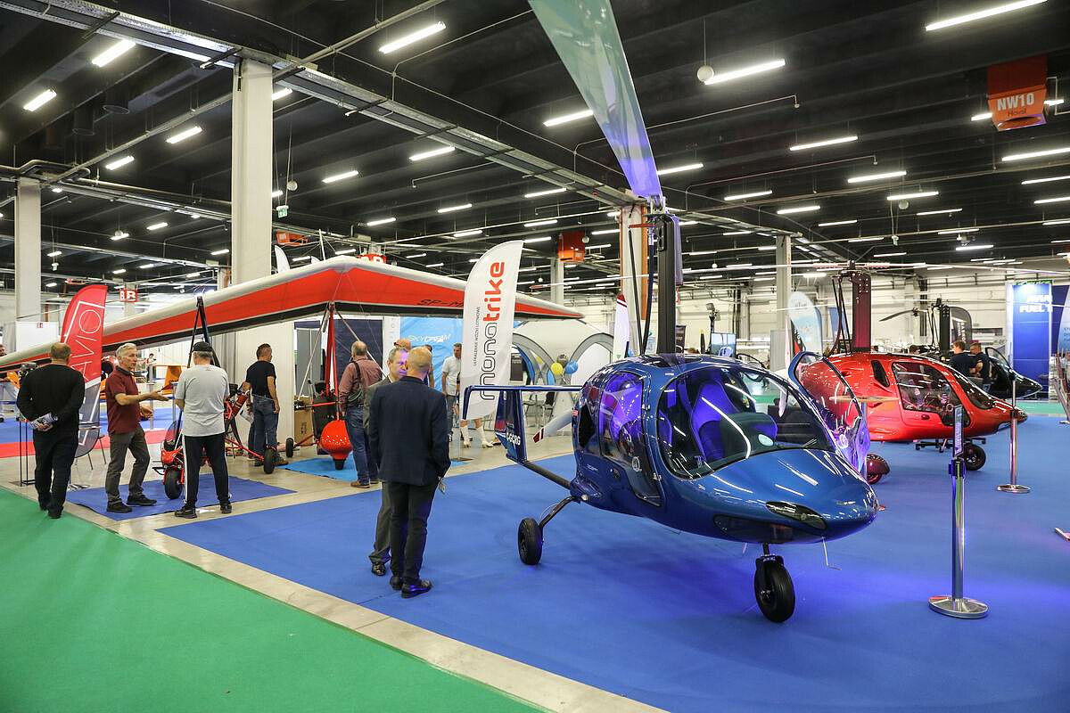 targi lotnicze AVIATION-EXPO Kielce - wiatrakowce, motolotnie