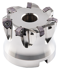 Frez WJX oferuje ostrą i stabilną krawędź umożliwiającą frezowanie z dużym posuwem