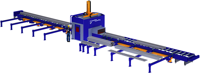 RPC 1200 MK3 Beam Cutting machine