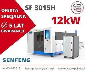 Wycinarka laserowa fiber SF3015H 12kW