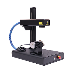 EM-Smart BASIC 18W + Rotary – fiber laser engraver