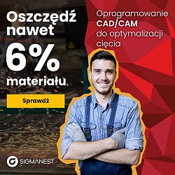 Oprogramowanie CAD/CAM SigmaNEST