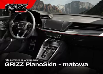 Grizz PianoSkin matowa do zabezpieczenia wnętrza auta