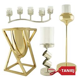 Świeczniki i dekoracje