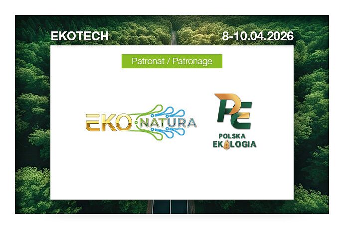 Dwa branżowe magazyny objęły patronatem Targi EKOTECH 2026!