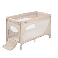 BabyTrold Rejseseng with wheels khaki