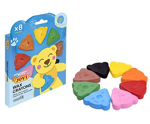 MY FIRST CRAYON Case 8 wax crayons