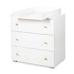 Chest of drawers KAROLINA white-pine