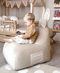 Funny Bunny Bean Bag for Kids