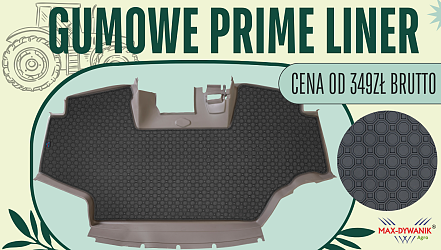 Gumowy dywanik do maszyn rolniczych seria PRIME LINER polskiej produkcji MAX-DYWANIK w 5 kolorach