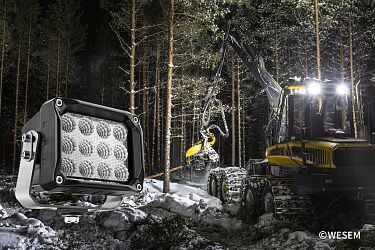 Lampa robocza LED z serii CRP3