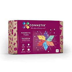 CONNETIX 30 Piece Rainbow Geometry Pack