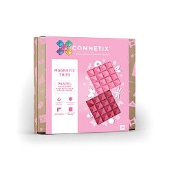 CONNETIX 2 Piece Pastel Pink & Berry Base Plate Pack