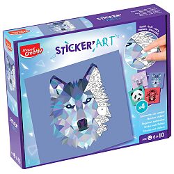 STICKER'ART - CREATIV SET - STICKERS BY NUMBERS