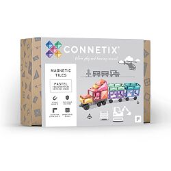 CONNETIX 50 Piece Rainbow Transport Pack