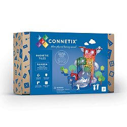CONNETIX 66 Piece Rainbow Ball Run Expansion Pack