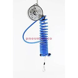 Balanser sprężynowy do narzędzi z wężem spiralnym 