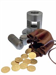 Przyrząd do wybijania monet