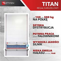 Regał karuzelowy TITAN