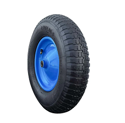 Koło do taczek: guma, felga - stalowa, łożysko kulkowe podwójne