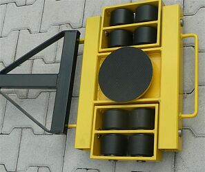 Wózki do Transportu Maszyn, Kontenerów,