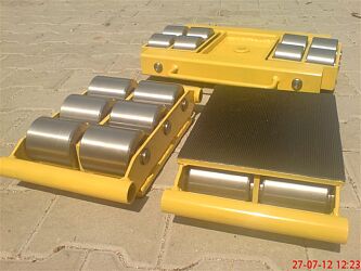 Wózki do Transportu Maszyn, Kontenerów,