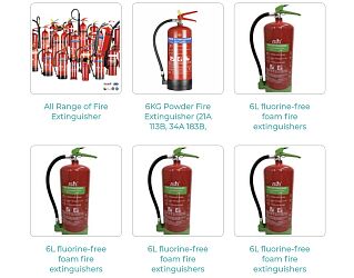 Oferujemy całą gamę gaśnic