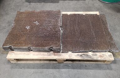 Blachy napawane trudnościeralne