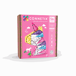 CONNETIX 56 Piece Glitter Unicorn Pack  