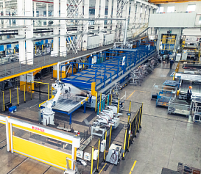 Roller Furnace Hot Forming Automatic Stamping Line 