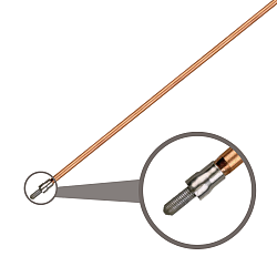 Uziom pionowy pomiedziowany kuty StCu